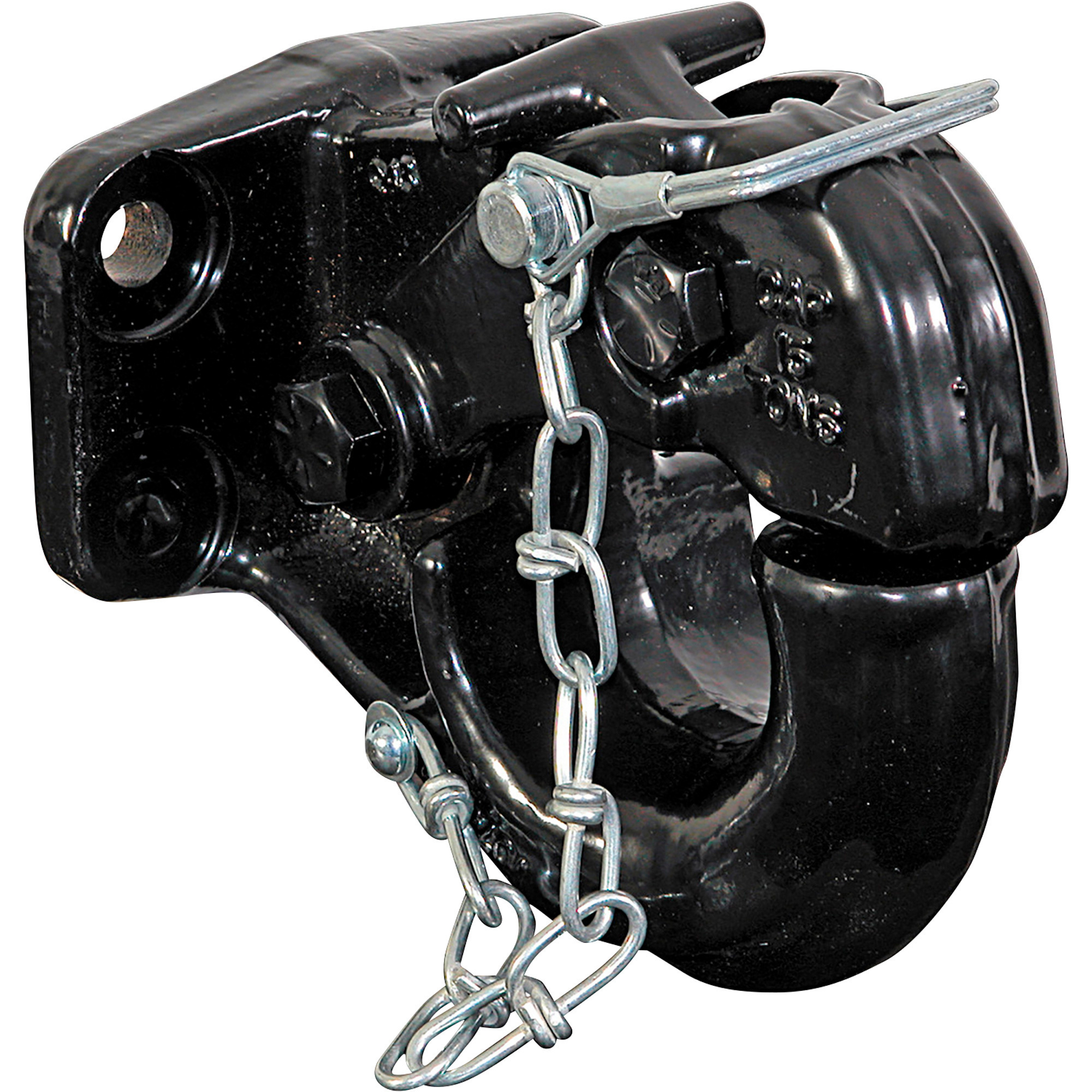 Buyers Products, 15 Ton Pintle Hook Hitch Mount Kit Fits 2in. - 3in. Lunette Eyes, Model# 10040